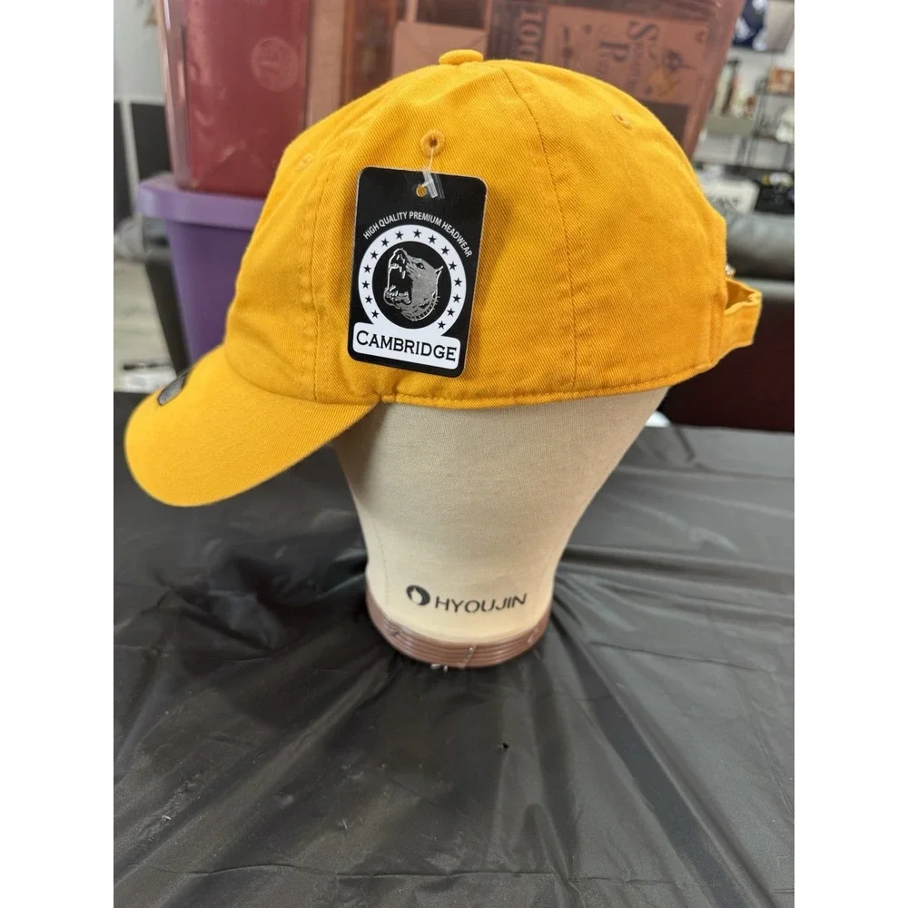Crispy Blunts Logo Embroidered Cap. New‎ With Tags Yellow Adjustable